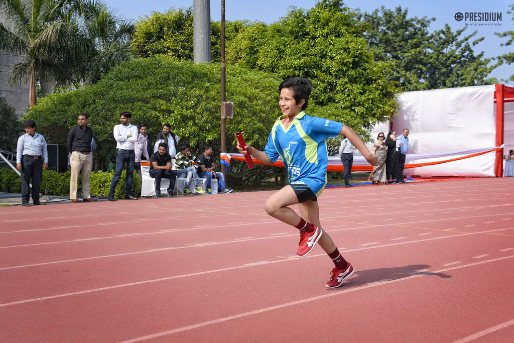 Presidium Rajnagar, PRESIDIUM CELEBRATES ANNUAL SPORTS DAY WITH ARDOUR AND ZEAL